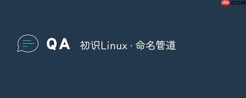 初识Linux · 命名管道
