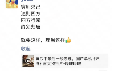 《黑神话：悟空》冯骥力点赞《归唐》：就要这样，理当这样