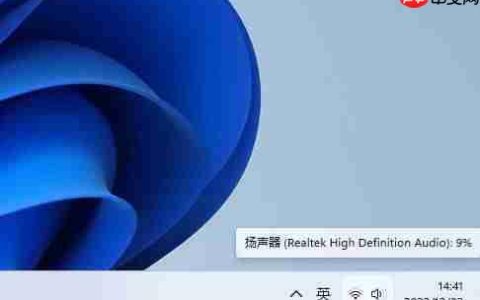 Win11 22H2系统鼠标滚轮快捷控制系统音量的方法