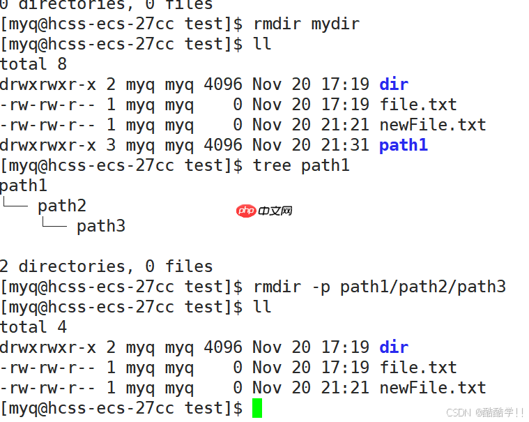 Linux基础指令(汇总)