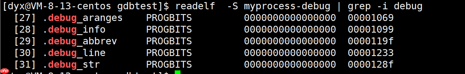 【linux】gdb