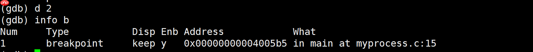 【linux】gdb
