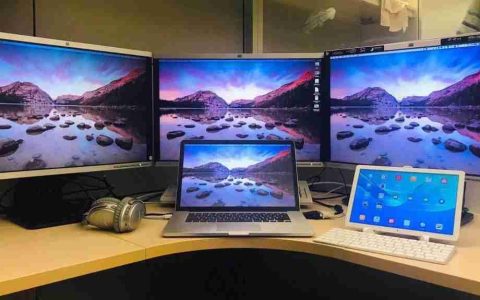 高效开发！借助 Mac + Windows 实现八屏办公！