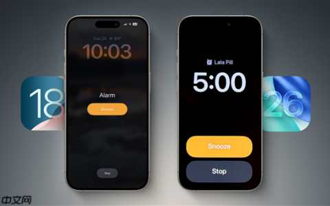 容易睡过头！苹果iOS 26新版闹钟用户误触的概率更高