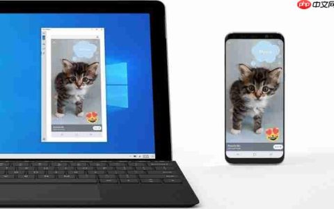 Win10屏幕镜像功能：可在PC端控制Android手机