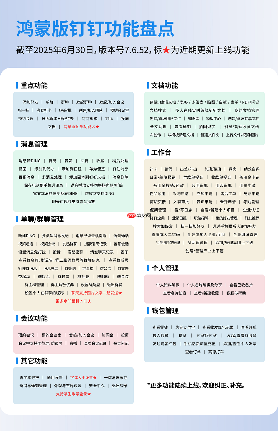 鸿蒙版钉钉降低企业鸿蒙化门槛:工作台上线“适配鸿蒙”入口与适配指南