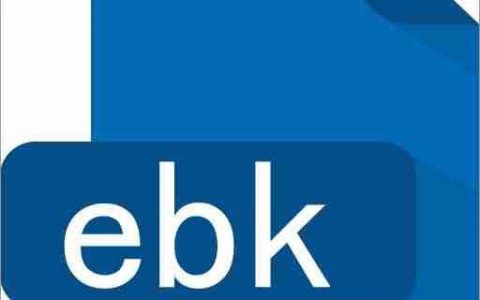 ebk文件怎么打开?
