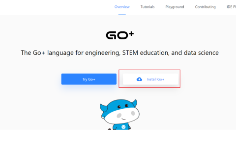 我的Go+语言初体验——我的第一个Go+代码