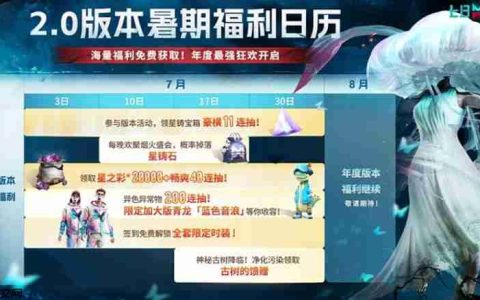 七日世界2 0版本有什么更新 全新版本内容一览