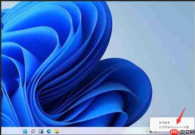 Win11电脑连网显示无internet访问权限怎么处理?