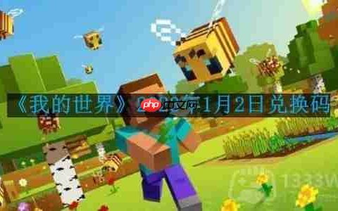 我的世界2023年1月2日有哪些兑换码-2023年1月2日兑换码