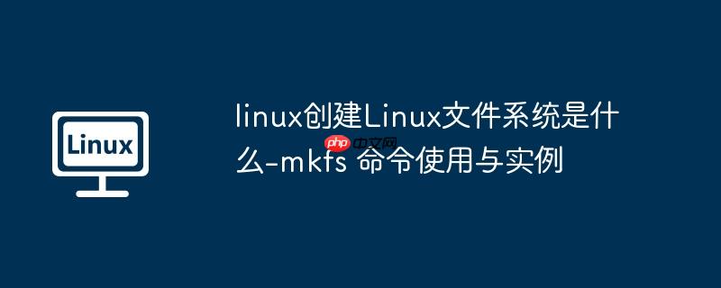 linux创建Linux文件系统是什么-mkfs 命令使用与实例