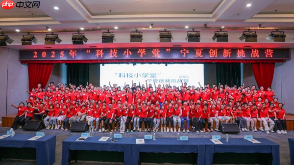 2025科技小学堂创新挑战营(宁夏站)暨乡村科技教育研讨会成功举办