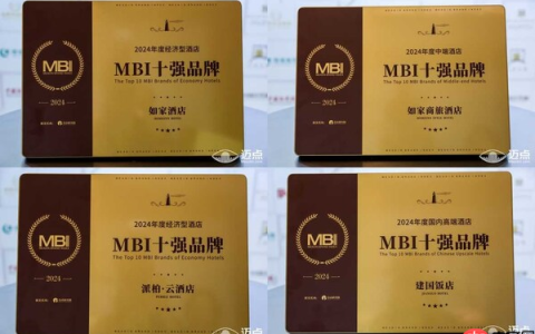 首旅酒店集团斩获迈点MBI四项大奖：领跑酒店业变革新浪潮