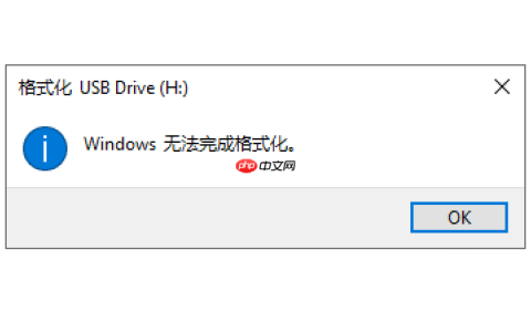 Windows无法完成格式化怎么办？5种解决方法