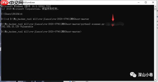 CVE-2020-0796  永恒之蓝？