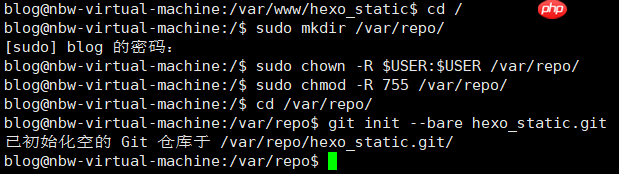 Hexo部署至服务器(Ubuntu 20.04)
