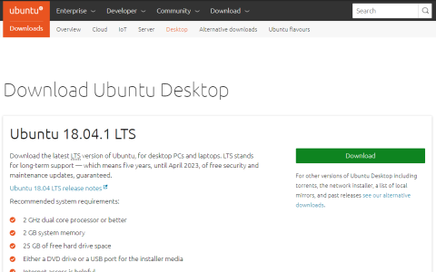 Ubuntu18.04安装教程