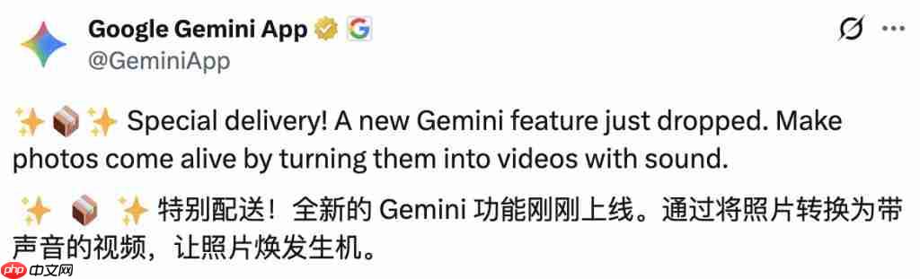 实测 Gemini 图片转视频新功能,终于蹲到经典梗图后续了(doge)