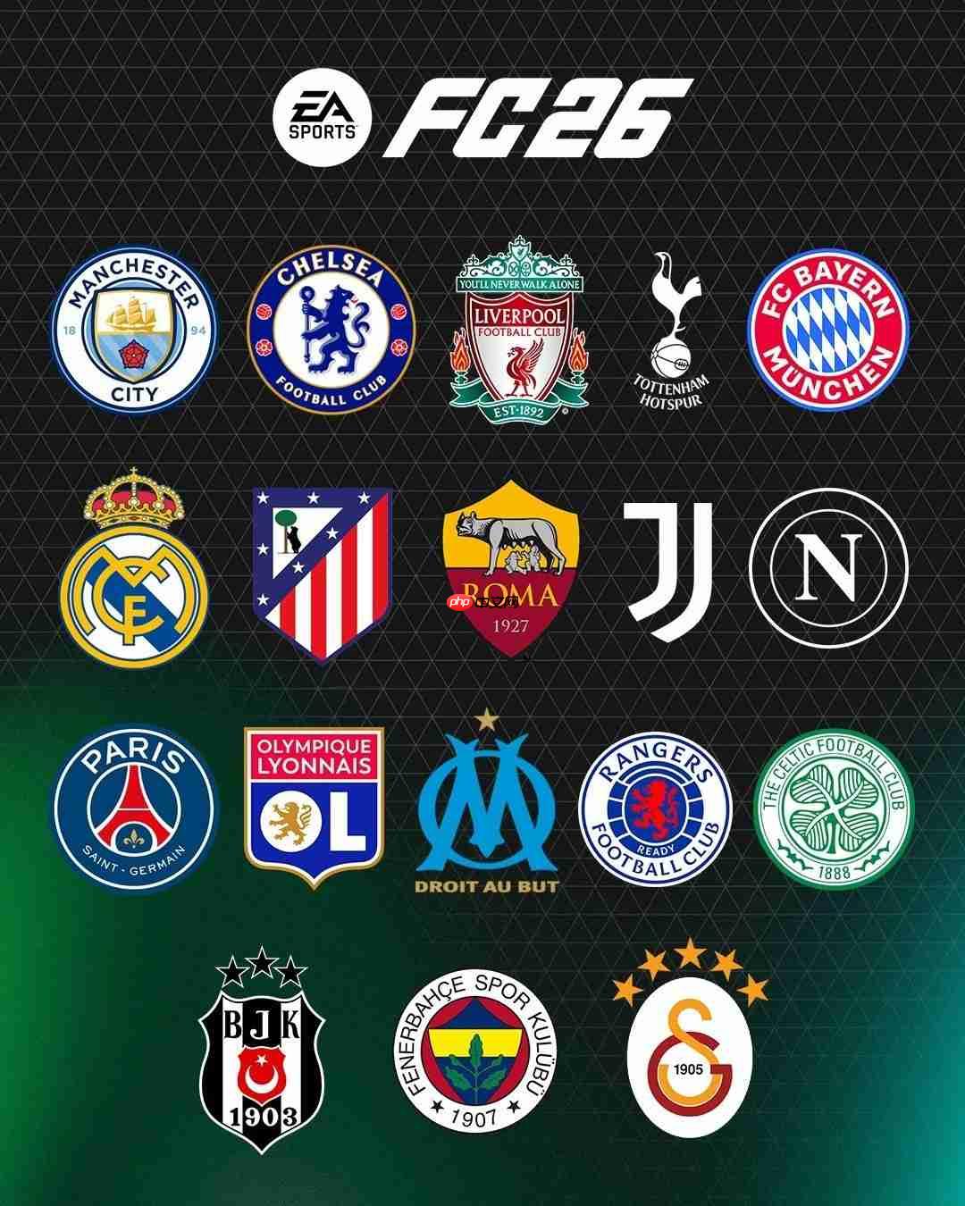 《EA SPORTS FC 26》官宣游戏封面和预告片时间！