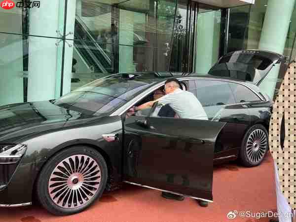余承东亲自体验！享界S9T旅行车实拍图曝光：车身修长