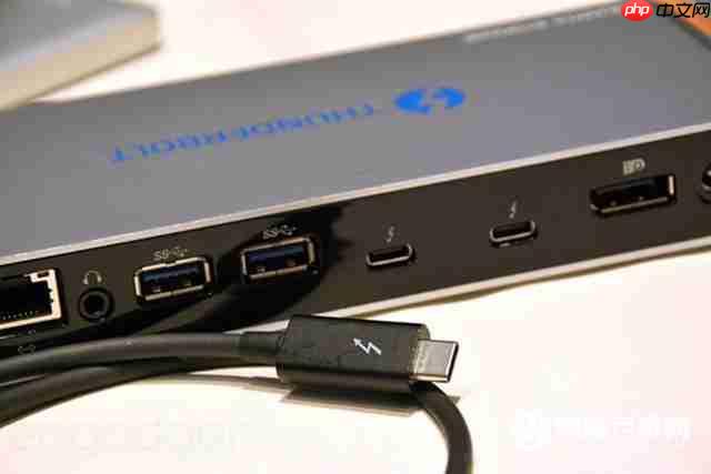 win10系统thunderbolt端口是什么