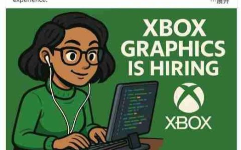 微软 Xbox 用 AI 制作招聘广告现低级错误：代码出现在显示器背面