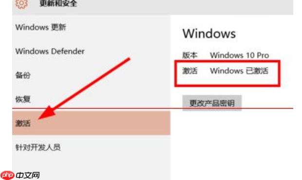 win10激活状态怎么查看
