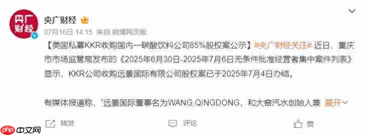 大窑“变脸”!国民汽水要被外资拿下了?