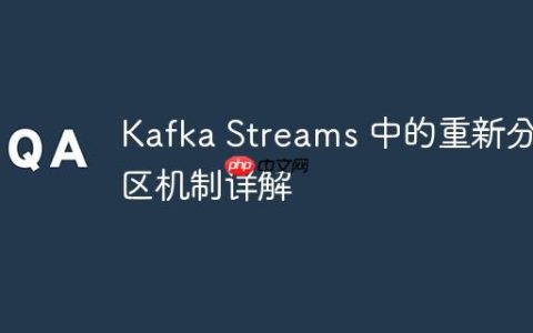 Kafka Streams 中的重新分区机制详解