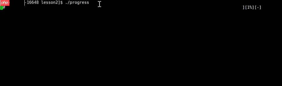 【Linux】第一个小程序——进度条实现