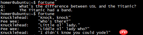 Linux 有趣命令