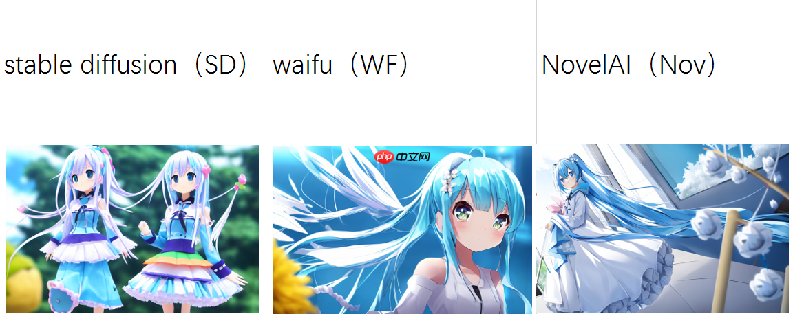 一个项目体验stable-diffusion、waifu、NovelAI三大模型