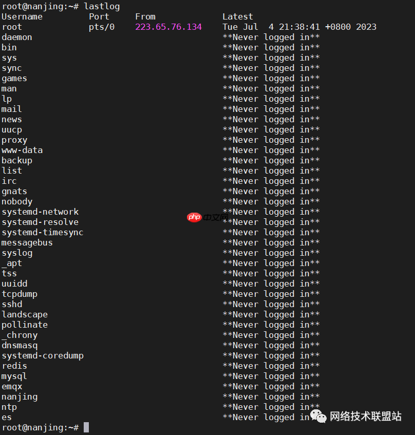 在 Linux 中查找用户帐户信息和登录详细信息的 12 种方法