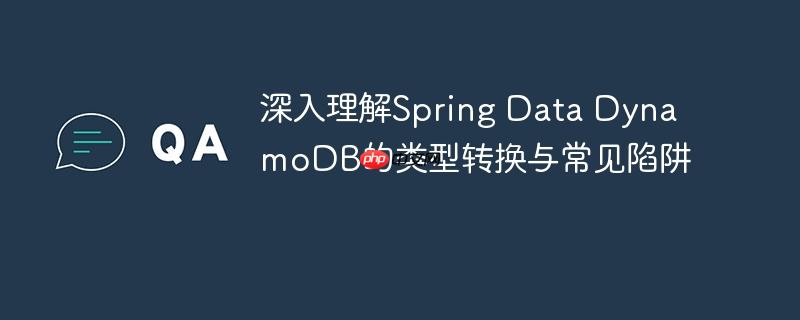 深入理解Spring Data DynamoDB的类型转换与常见陷阱