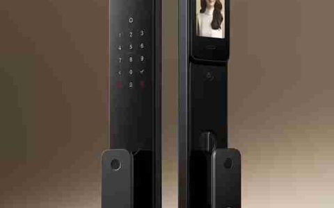 小米智能门锁2大屏猫眼版开卖：AI指纹识别+智能猫眼