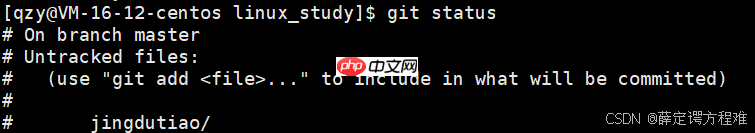 快速介绍git(Linux)