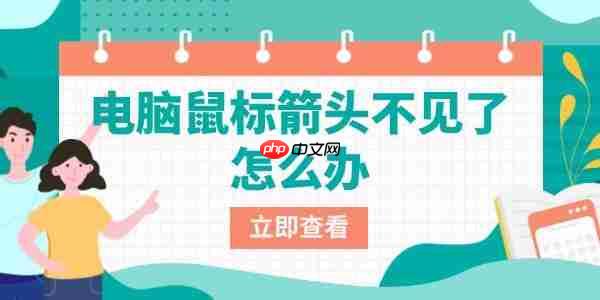 电脑鼠标箭头不见了怎么办 一文教你快速找回鼠标光标