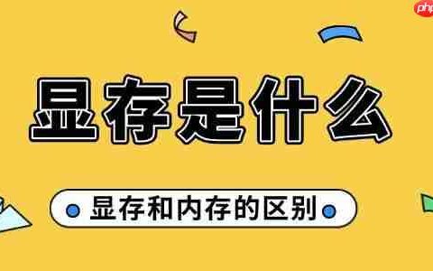 显存是什么 显存和内存的区别