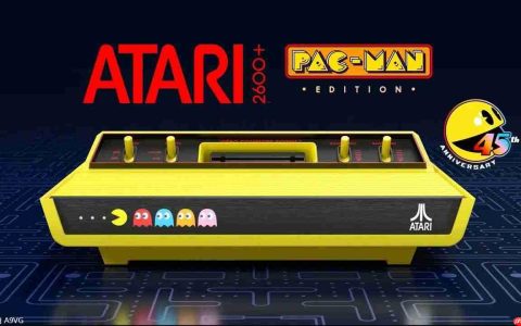 吃豆人主题特别版 Atari 2600+ 主机10月上市