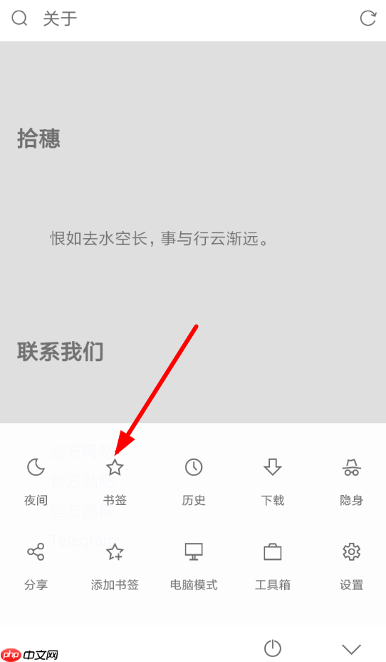 Via浏览器中怎么导入书签 Via浏览器导入书签教程