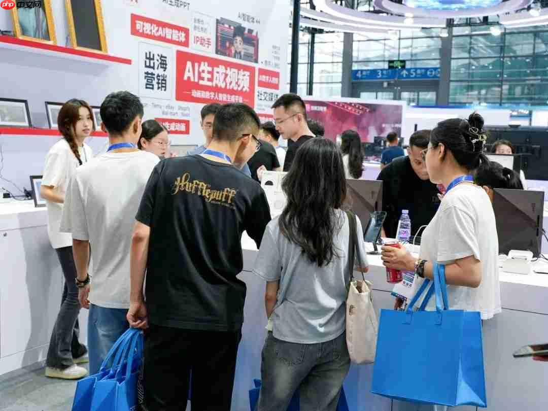 未来科技撞上青春活力,AI展会玩出新高度!