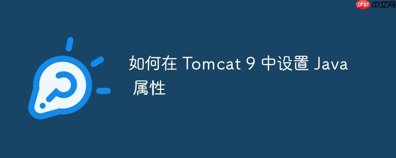 如何在 Tomcat 9 中设置 Java 属性