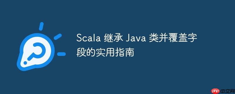 scala 继承 java 类并覆盖字段的实用指南