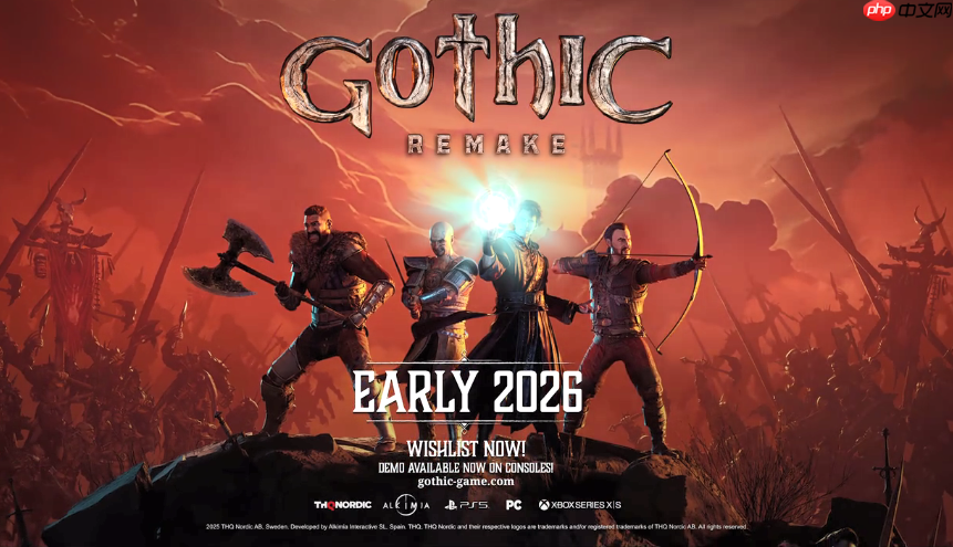 《哥特王朝:重制版》最新预告 2026年初发售
