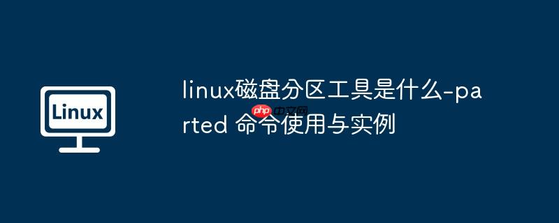 linux磁盘分区工具是什么-parted 命令使用与实例