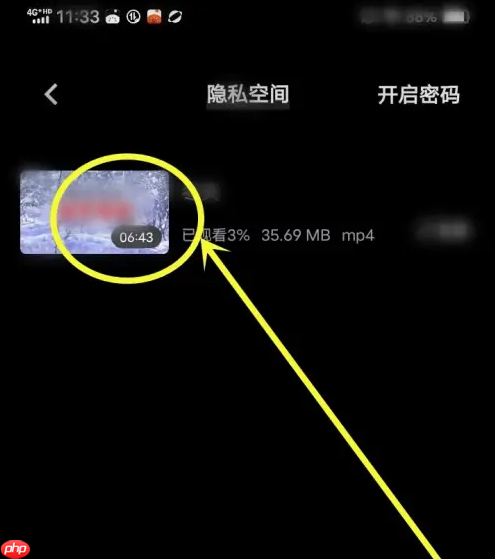 vivo浏览器隐藏视频在哪里 vivo浏览器隐私视频找到方法