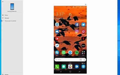 Win10 19h1 18356带来桌面Android应用支持