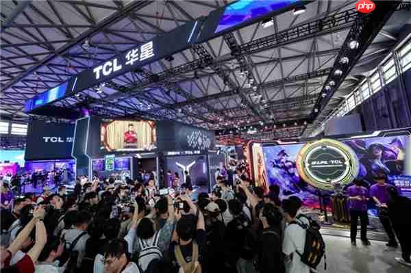TCL携全场景电竞显示产品与智慧终端亮相2025ChinaJoy展会