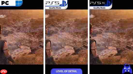 《地狱之刃2》PS5/PS5Pro/PC画质对比 PS5与PC最大区别是渲染分辨率!